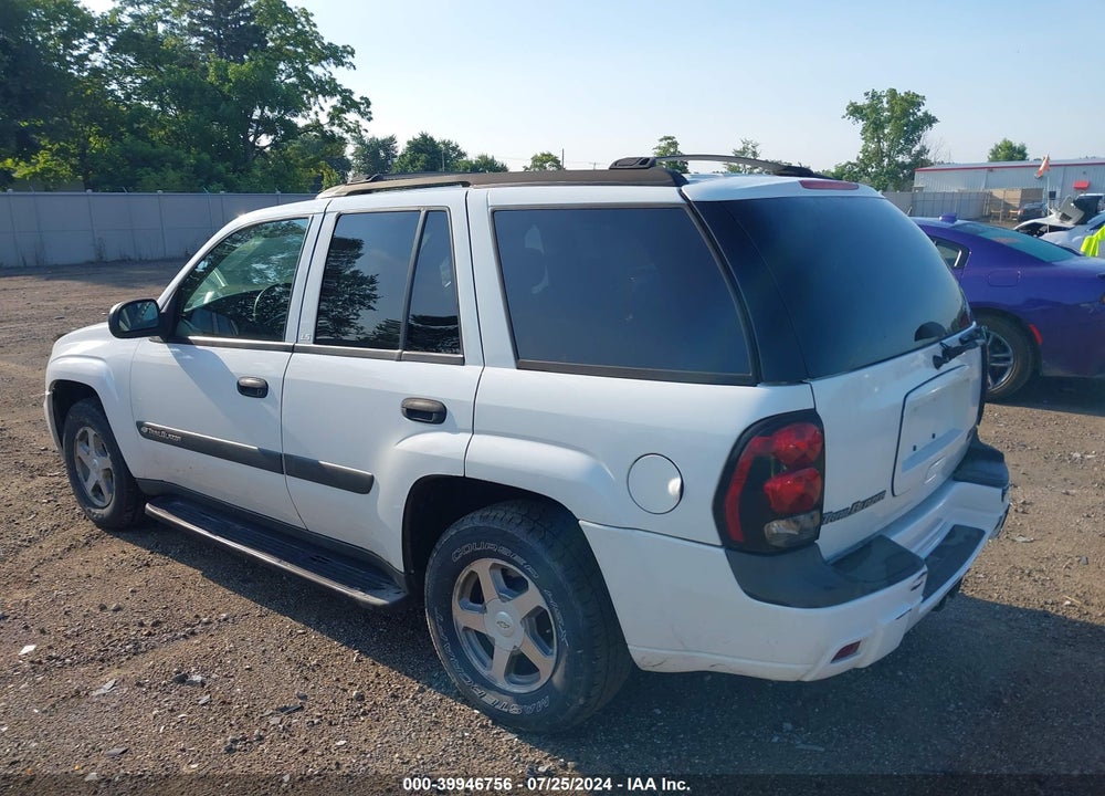 2004 CHEVROLET TRAILBLAZER LS VIN: 1GNDS13S342227618