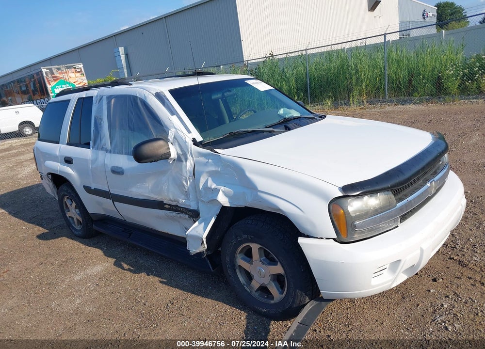 2004 CHEVROLET TRAILBLAZER LS VIN: 1GNDS13S342227618