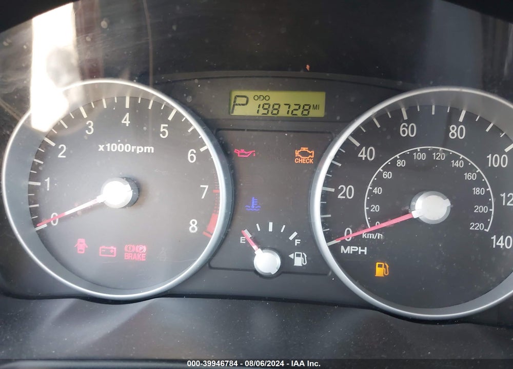 2008 HYUNDAI ACCENT GS VIN: KMHCM36C18U057067