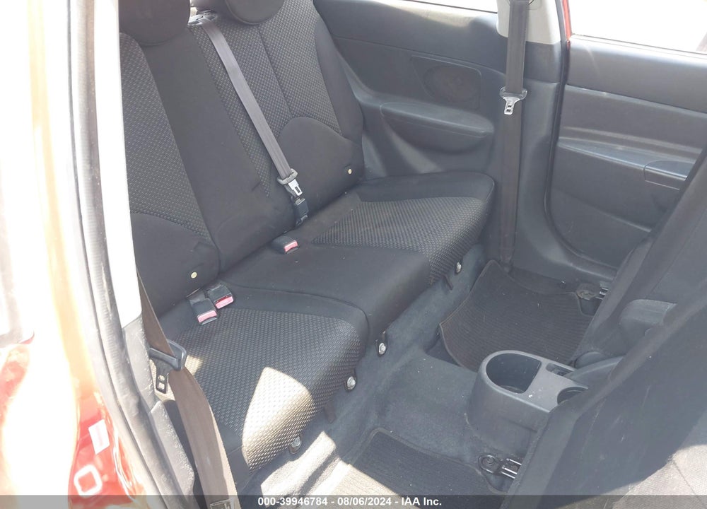 2008 HYUNDAI ACCENT GS VIN: KMHCM36C18U057067