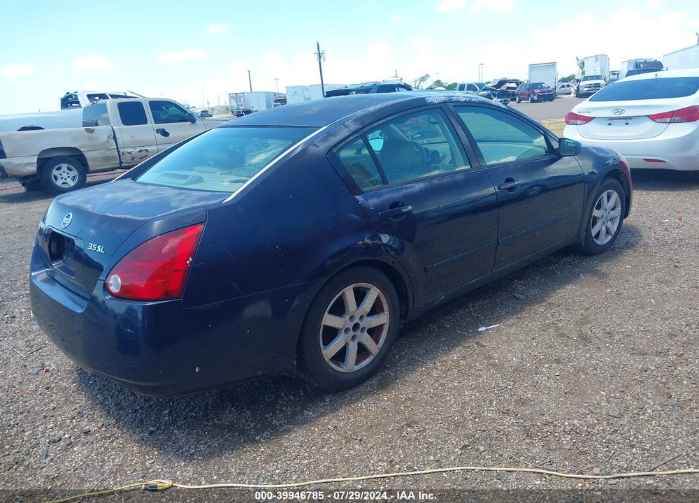 2004 NISSAN MAXIMA 3.5 SL VIN: 1N4BA41E34C874294