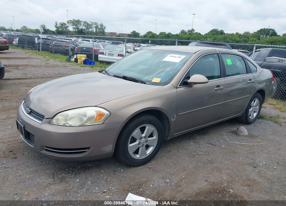 2006 CHEVROLET IMPALA LT VIN: 2G1WT55KX69126995