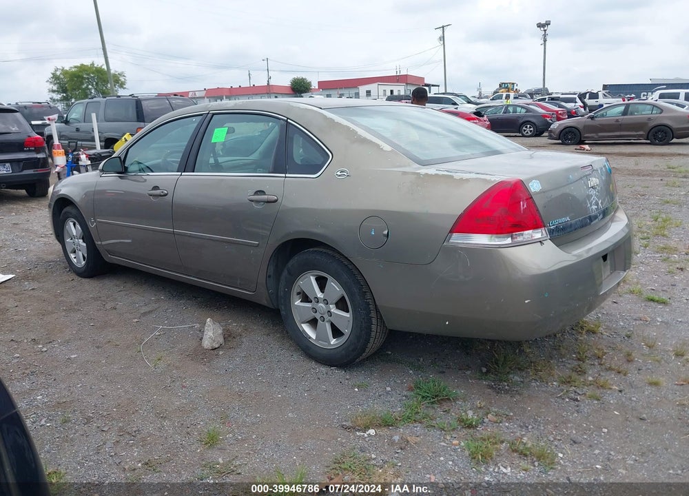 2006 CHEVROLET IMPALA LT VIN: 2G1WT55KX69126995