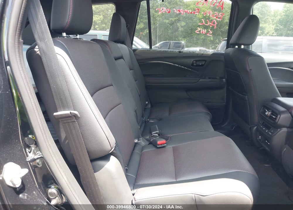 2024 HONDA PASSPORT AWD BLACK VIN: 5FNYF8H84RB001175