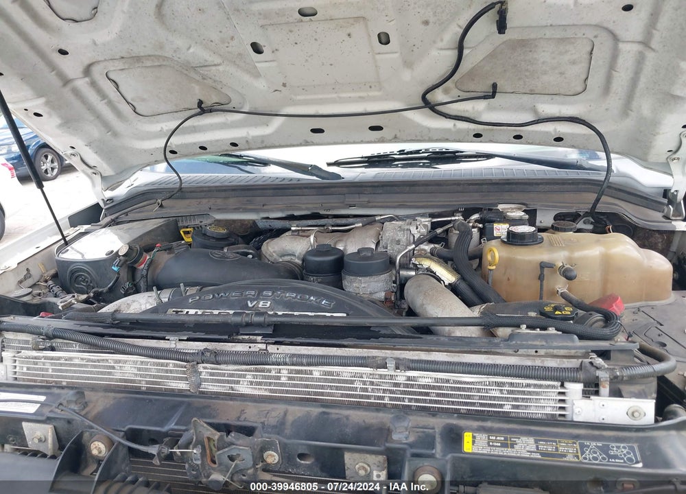 2008 FORD F-450 CHASSIS LARIAT/XL/XLT VIN: 1FDXW46R48EE19411