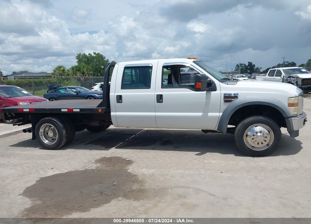 2008 FORD F-450 CHASSIS LARIAT/XL/XLT VIN: 1FDXW46R48EE19411