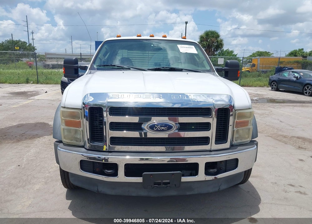 2008 FORD F-450 CHASSIS LARIAT/XL/XLT VIN: 1FDXW46R48EE19411
