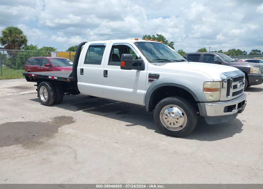 2008 FORD F-450 CHASSIS LARIAT/XL/XLT VIN: 1FDXW46R48EE19411
