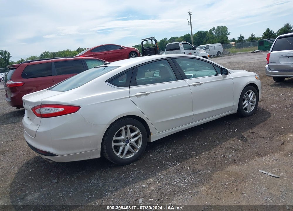 2013 FORD FUSION SE VIN: 3FA6P0H74DR131984