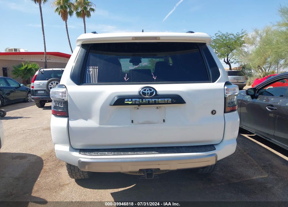2017 TOYOTA 4RUNNER TRD OFF ROAD PREMIUM VIN: JTEBU5JR2H5448497