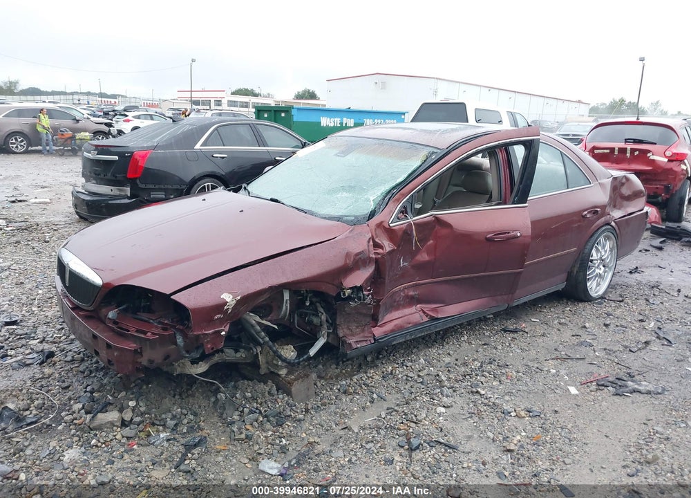 2002 LINCOLN LS V8 AUTO VIN: 1LNHM87A22Y707797