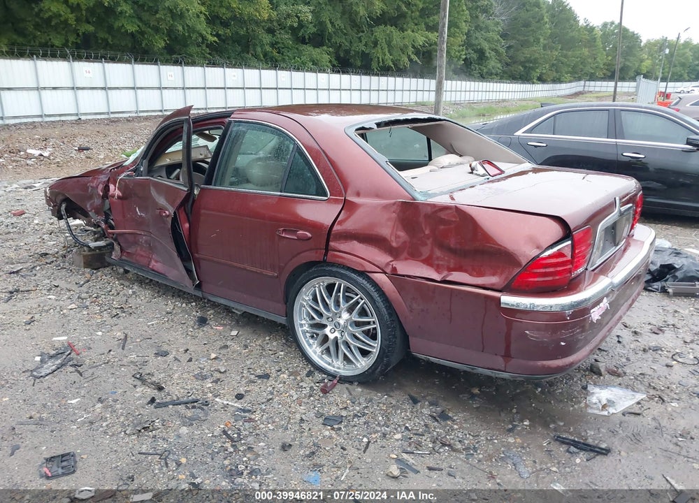 2002 LINCOLN LS V8 AUTO VIN: 1LNHM87A22Y707797