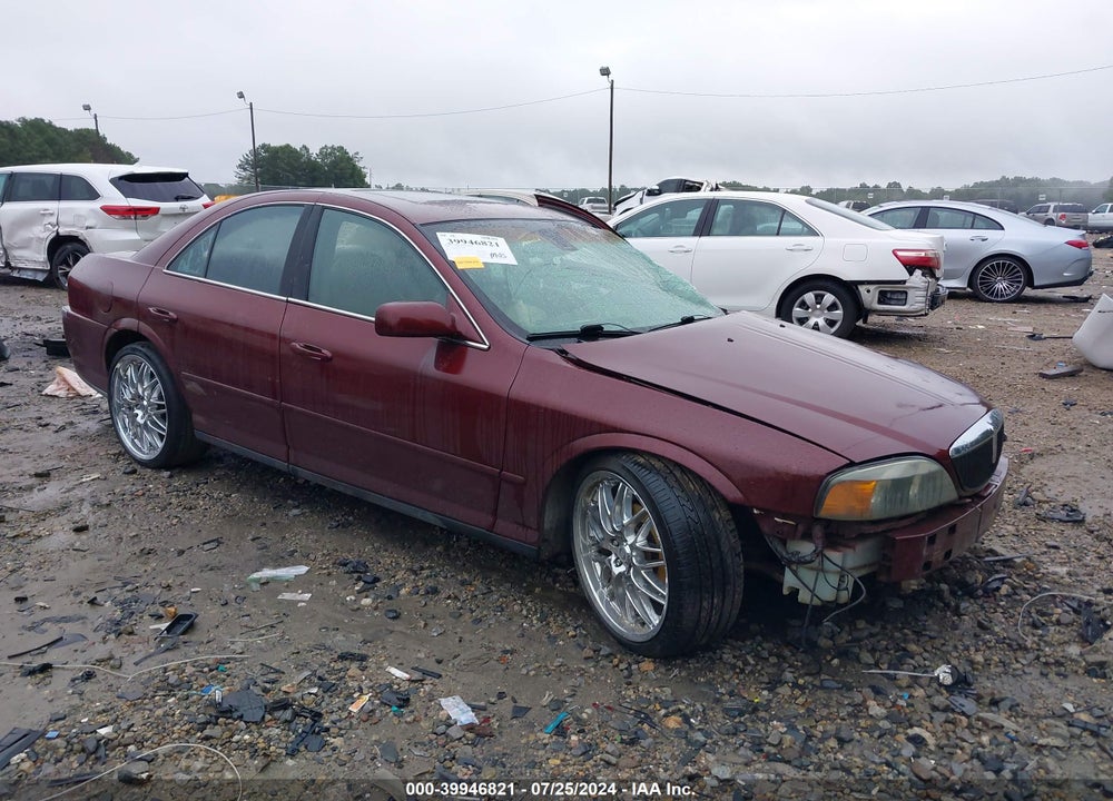 2002 LINCOLN LS V8 AUTO VIN: 1LNHM87A22Y707797