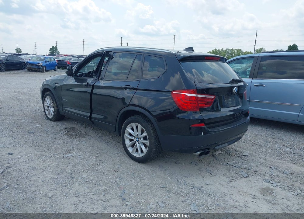 2013 BMW X3 XDRIVE28I VIN: 5UXWX9C58D0A13698