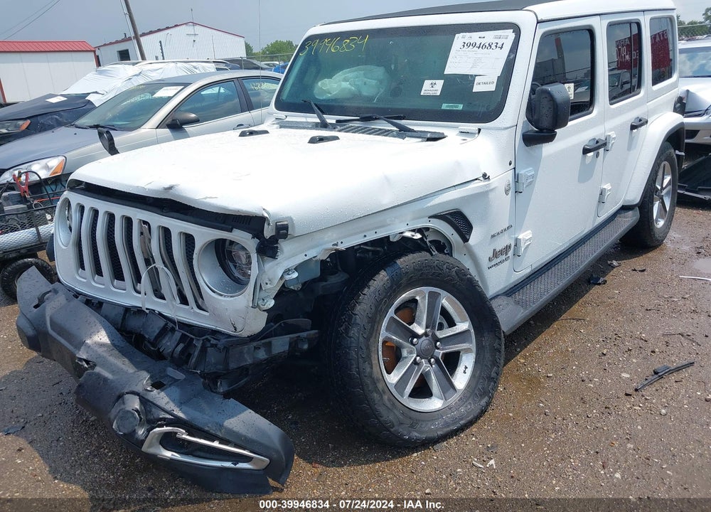 2020 JEEP WRANGLER UNLIMITED SAHARA 4X4 VIN: 1C4HJXEN4LW120947