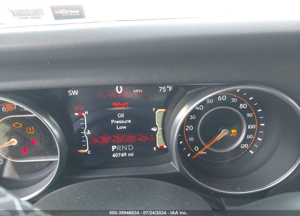 2020 JEEP WRANGLER UNLIMITED SAHARA 4X4 VIN: 1C4HJXEN4LW120947