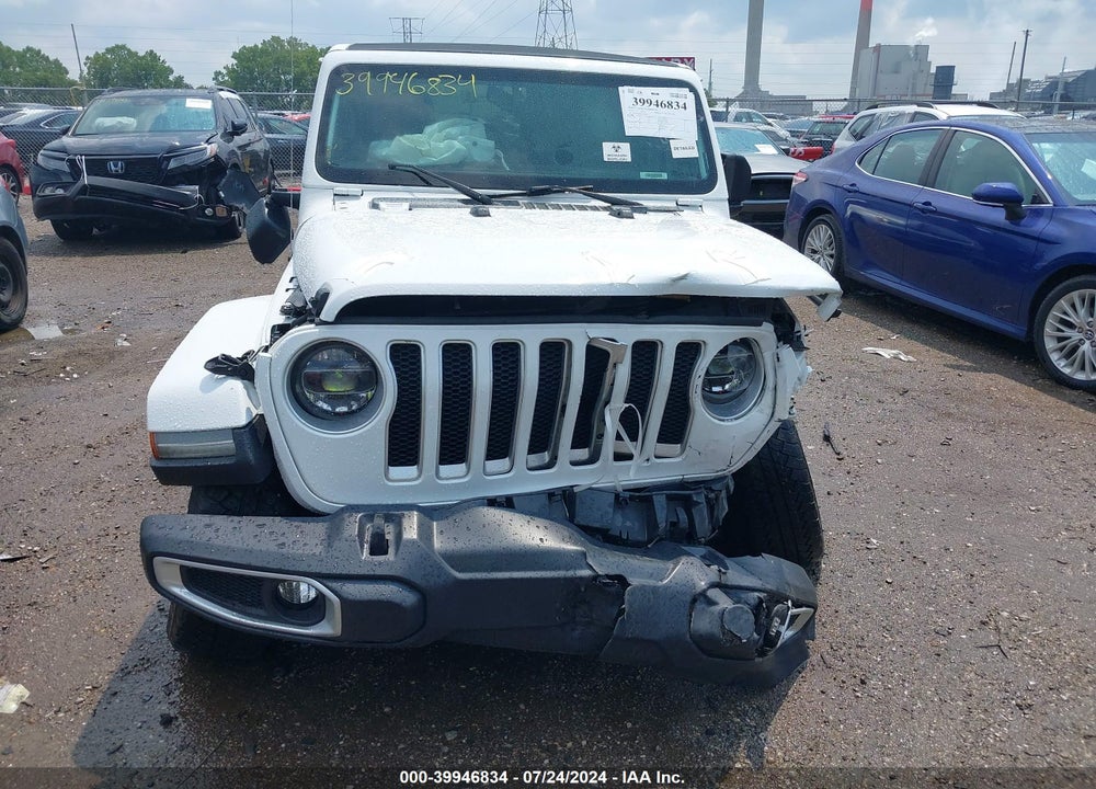 2020 JEEP WRANGLER UNLIMITED SAHARA 4X4 VIN: 1C4HJXEN4LW120947