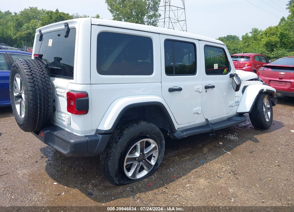 2020 JEEP WRANGLER UNLIMITED SAHARA 4X4 VIN: 1C4HJXEN4LW120947