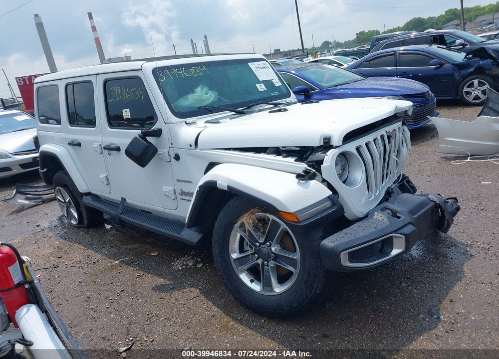 2020 JEEP WRANGLER UNLIMITED SAHARA 4X4 VIN: 1C4HJXEN4LW120947