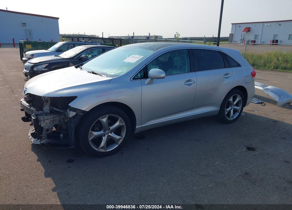 2012 TOYOTA VENZA XLE V6 VIN: 4T3BK3BB1CU072280