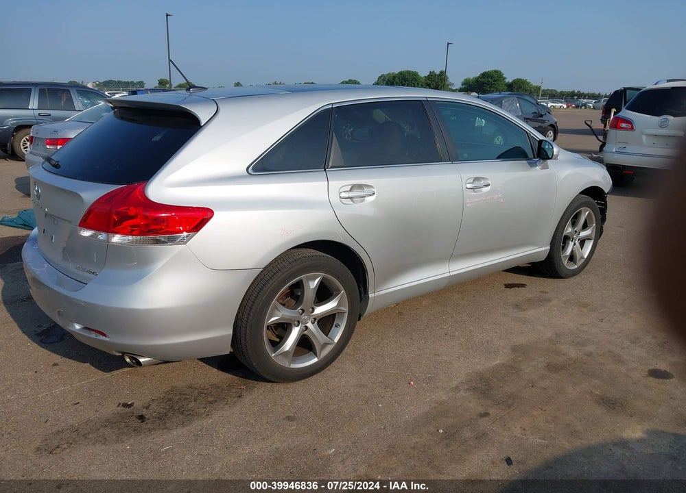 2012 TOYOTA VENZA XLE V6 VIN: 4T3BK3BB1CU072280