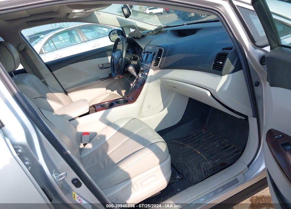2012 TOYOTA VENZA XLE V6 VIN: 4T3BK3BB1CU072280
