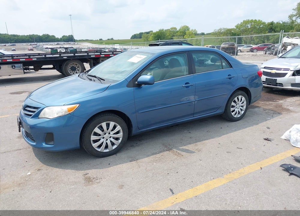 2013 TOYOTA COROLLA L/LE/LE SPECIAL EDITION/S/S SPECIAL EDITION VIN: 5YFBU4EE6DP206735