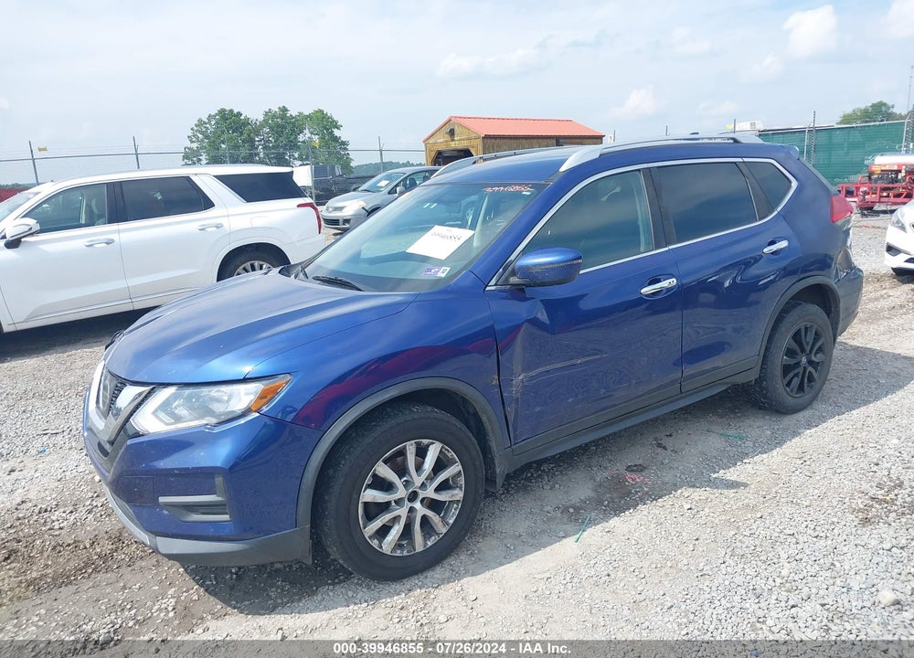 2017 NISSAN ROGUE SV VIN: KNMAT2MV3HP599427