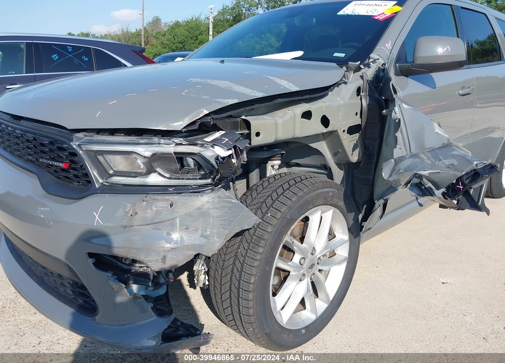 2022 DODGE DURANGO GT AWD VIN: 1C4RDJDG2NC219928