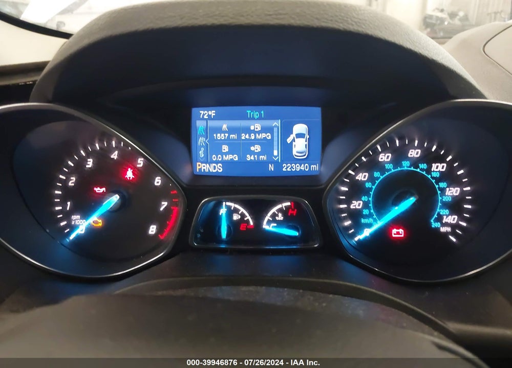 2013 FORD ESCAPE SE VIN: 1FMCU9GX6DUC48711