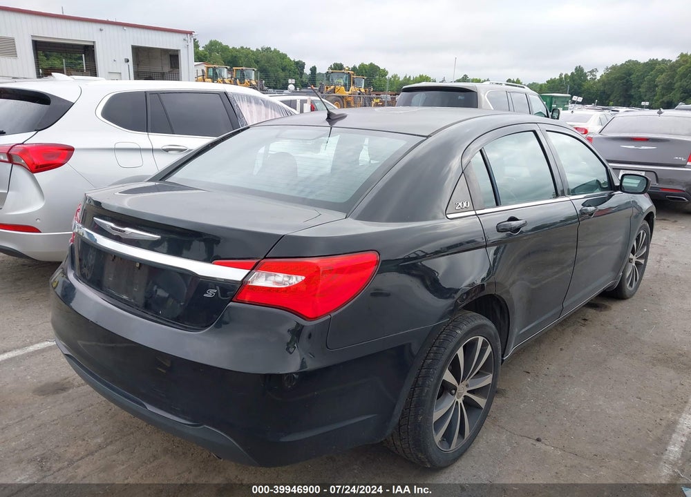 2012 CHRYSLER 200 S VIN: 1C3CCBHG7CN123145