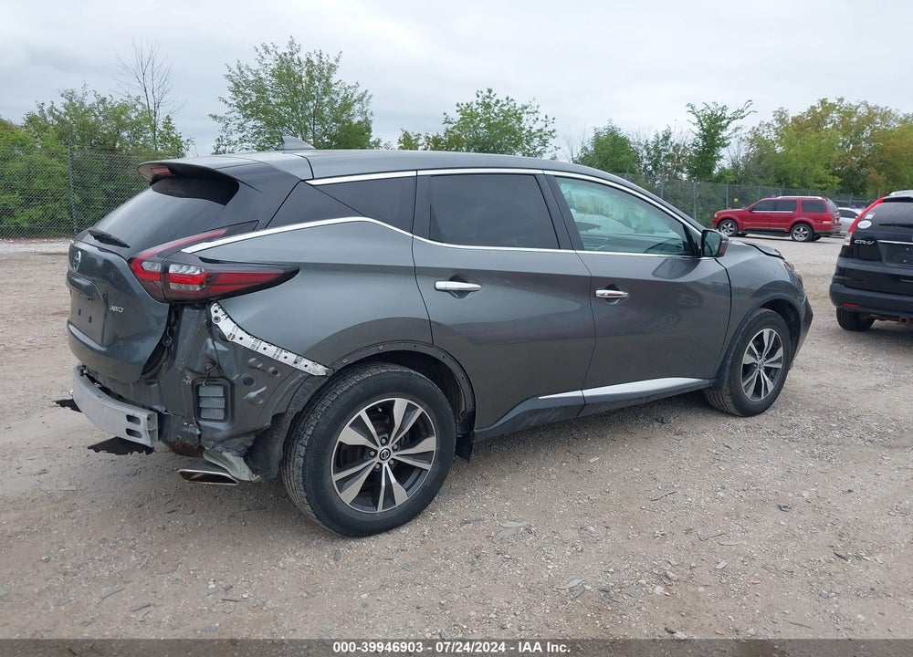 2019 NISSAN MURANO S VIN: 5N1AZ2MS0KN141802