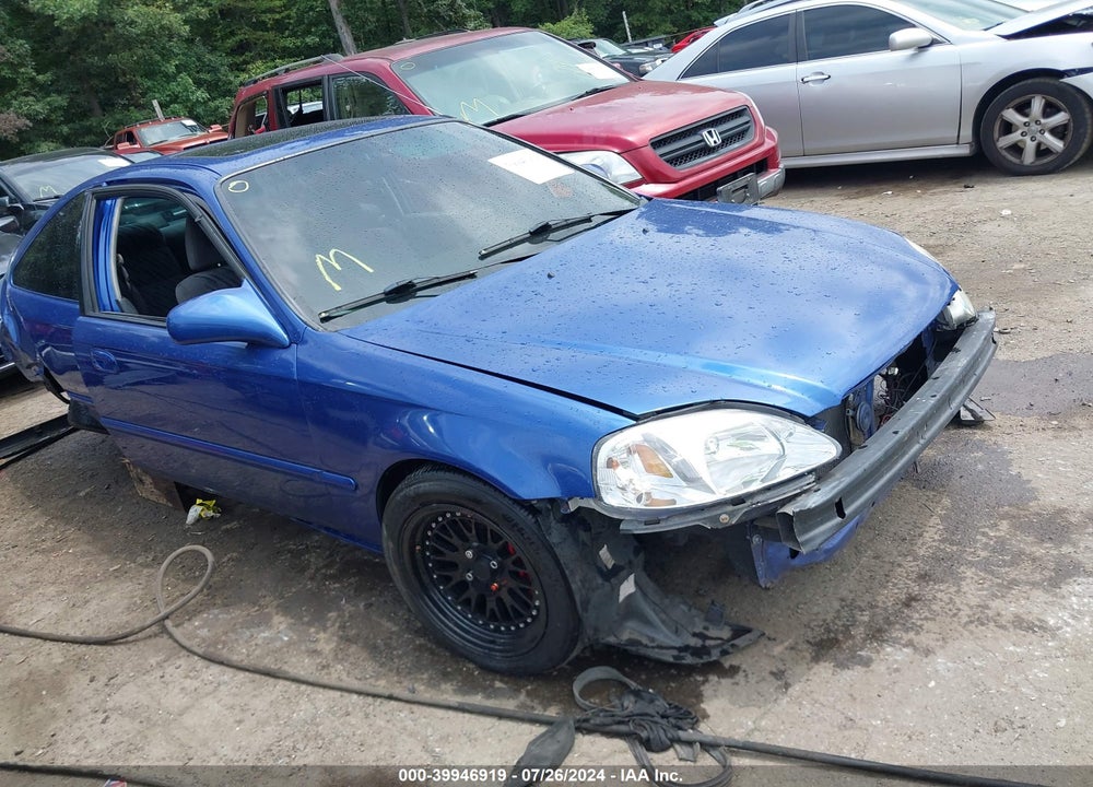 1999 HONDA CIVIC SI VIN: 1HGEM1151XL082258