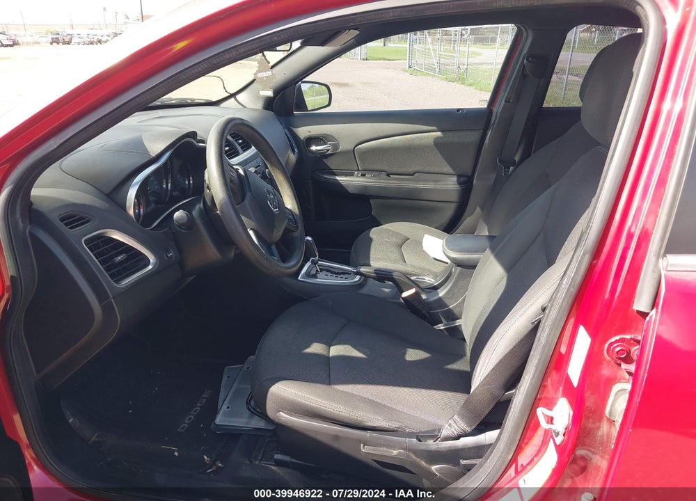 2013 DODGE AVENGER SE VIN: 1C3CDZAB0DN598805