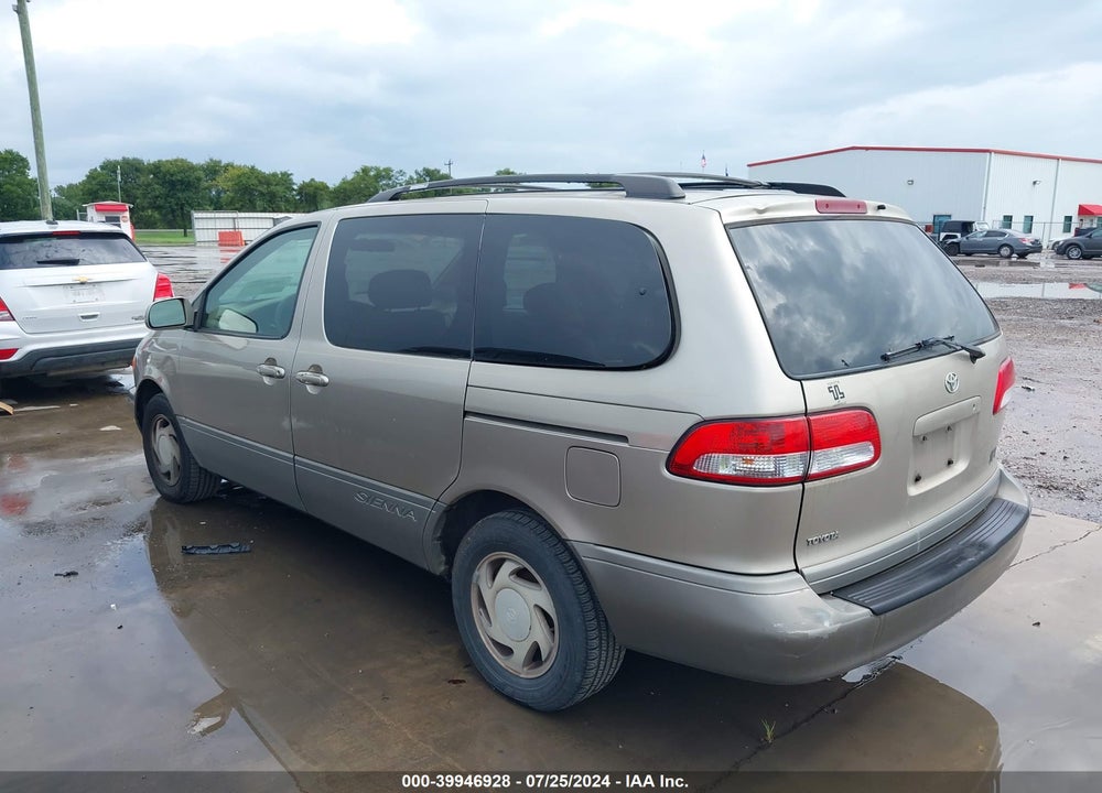 2003 TOYOTA SIENNA LE VIN: 4T3ZF13CX3U532695