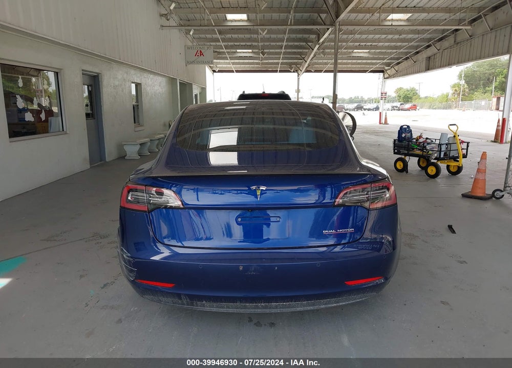 2019 TESLA MODEL 3 LONG RANGE/PERFORMANCE VIN: 5YJ3E1EB6KF454952