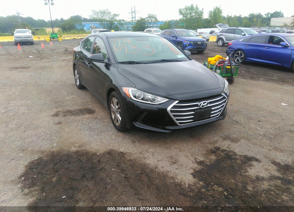 2018 HYUNDAI ELANTRA SEL VIN: KMHD84LF9JU504117