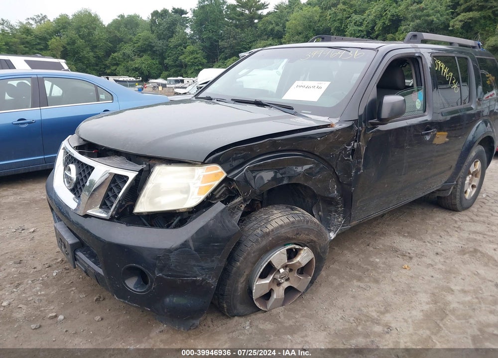 2008 NISSAN PATHFINDER S VIN: 5N1AR18B28C628735