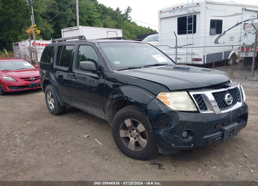 2008 NISSAN PATHFINDER S VIN: 5N1AR18B28C628735