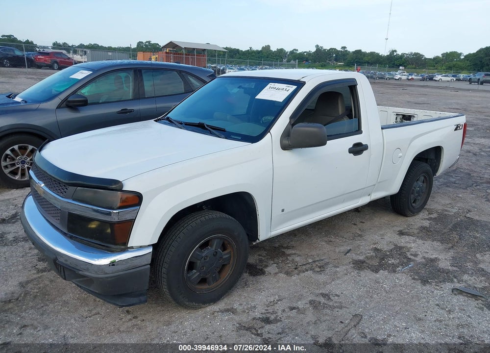 2006 CHEVROLET COLORADO WORK TRUCK VIN: 1GCCS146168231477