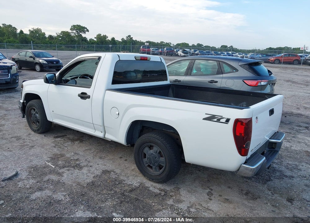 2006 CHEVROLET COLORADO WORK TRUCK VIN: 1GCCS146168231477