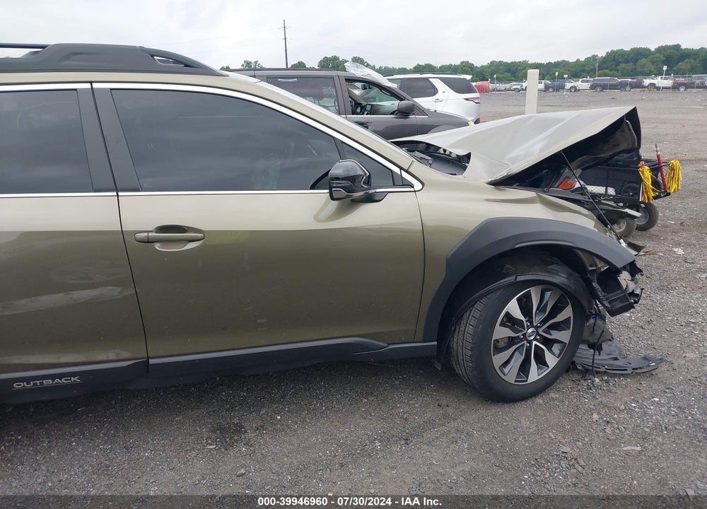 2023 SUBARU OUTBACK LIMITED VIN: 4S4BTANC6P3119989