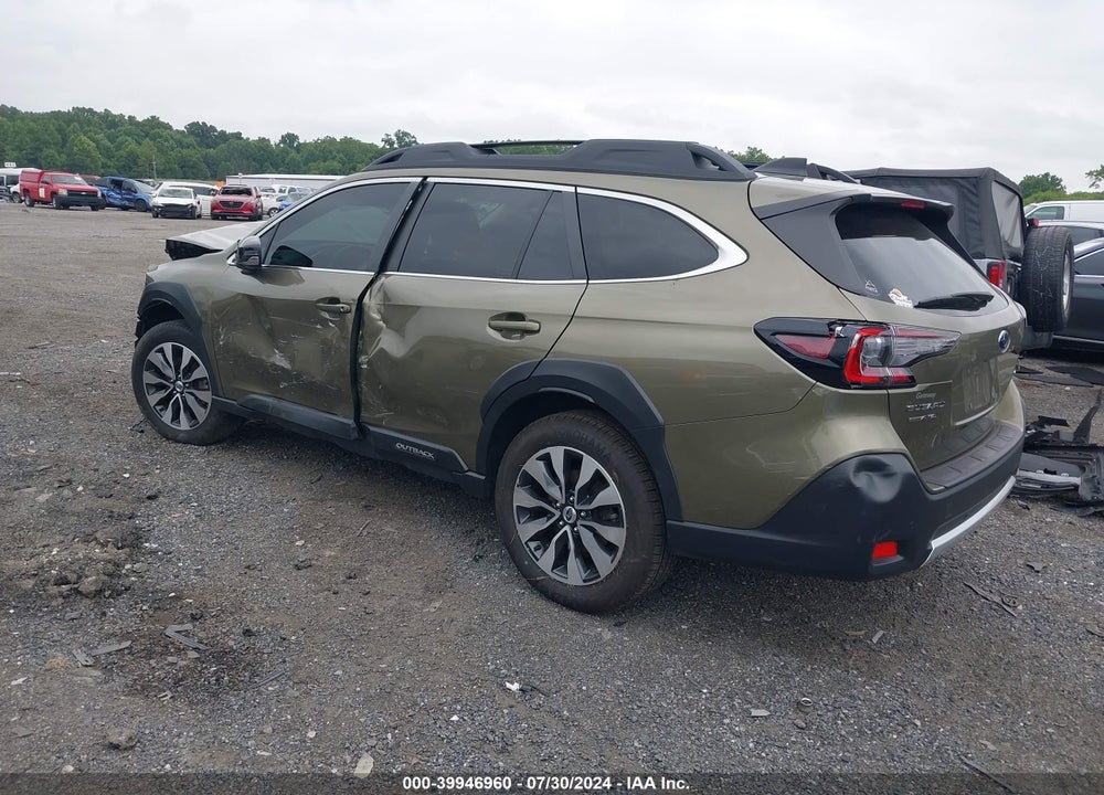 2023 SUBARU OUTBACK LIMITED VIN: 4S4BTANC6P3119989