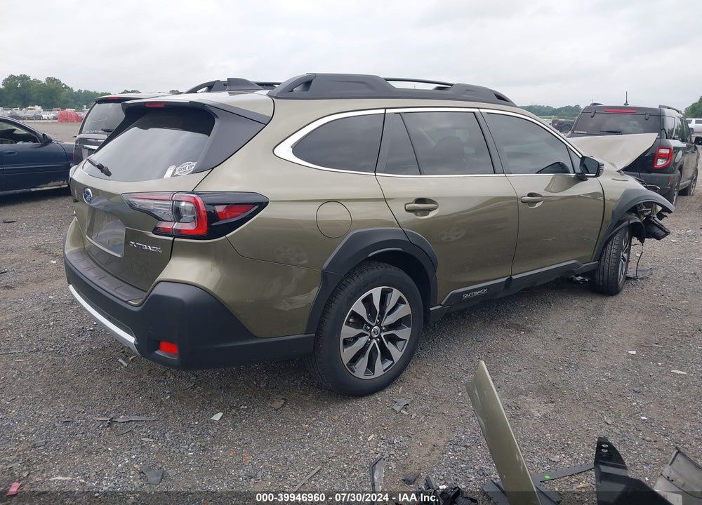 2023 SUBARU OUTBACK LIMITED VIN: 4S4BTANC6P3119989