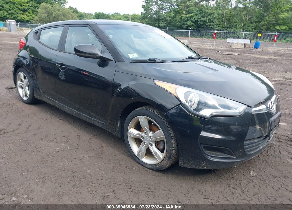 2013 HYUNDAI VELOSTER BASE W/GRAY VIN: KMHTC6AD5DU167280
