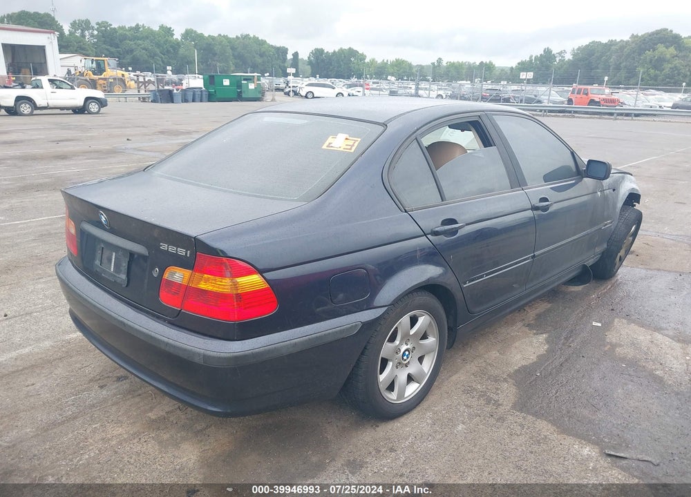 2002 BMW 325I VIN: WBAEV334X2KL73462