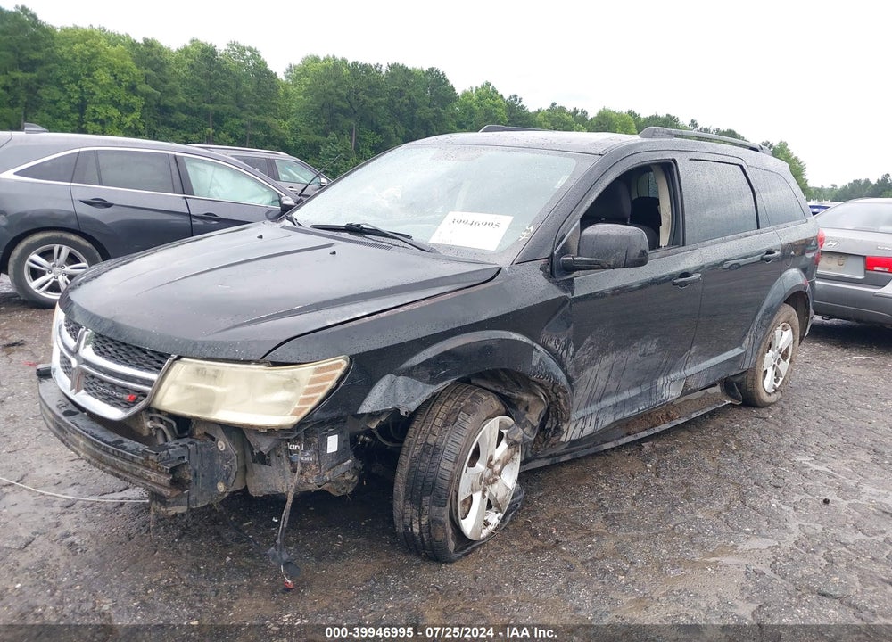 2012 DODGE JOURNEY SXT VIN: 3C4PDCBG6CT369872
