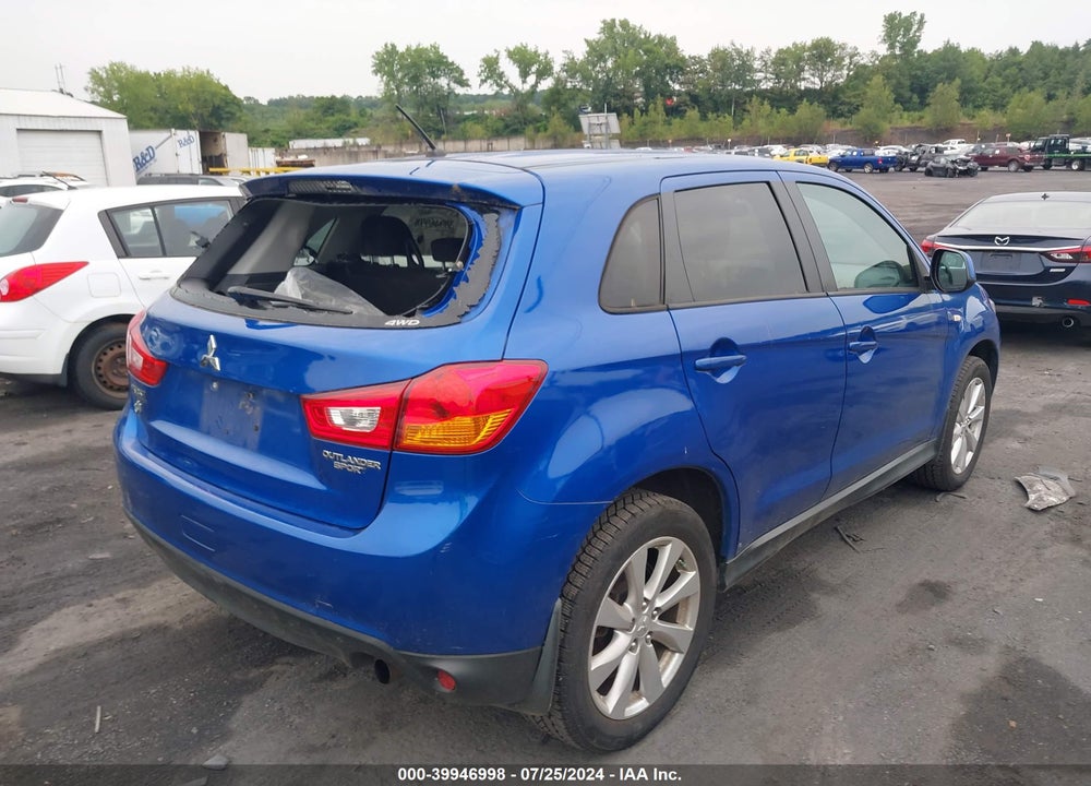 2015 MITSUBISHI OUTLANDER SPORT ES VIN: 4A4AR3AU7FE041498