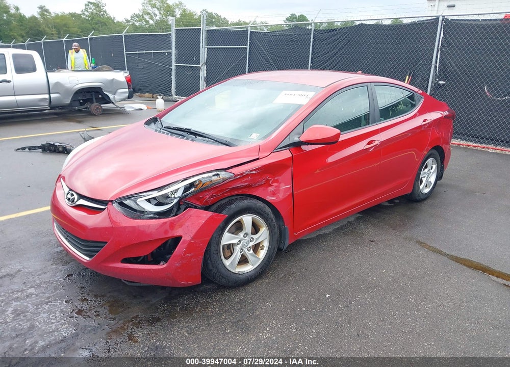 2015 HYUNDAI ELANTRA SE VIN: KMHDH4AE6FU389753