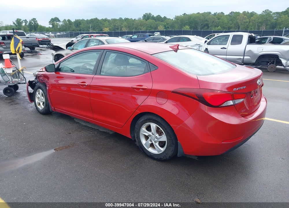 2015 HYUNDAI ELANTRA SE VIN: KMHDH4AE6FU389753